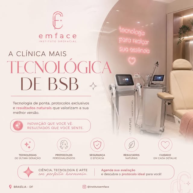 Ambiente e tecnologias do Instituto EMFACE